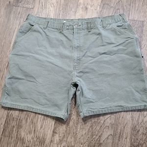 Carhartt b25 moss original fit cargo shorts men's Size 48